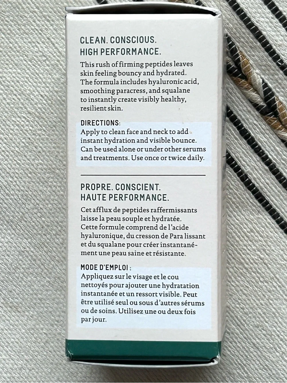 Biossance Squalane + Copper Peptide Rapid Plumping Serum 50mL NEW